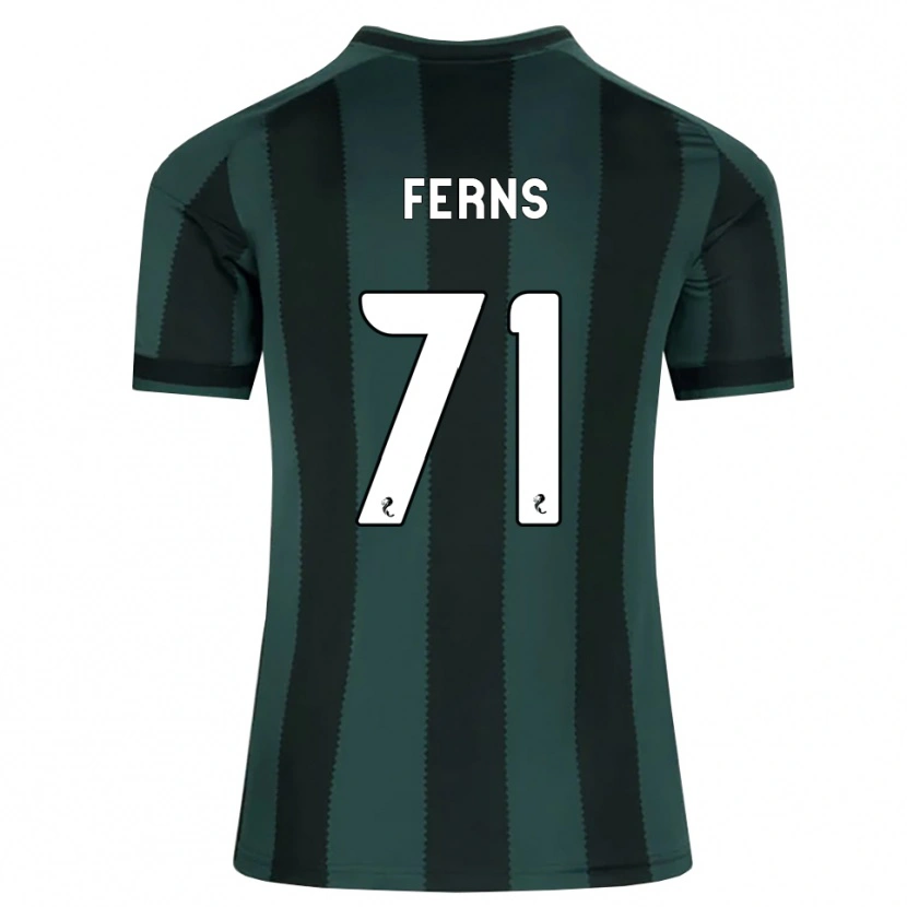 Danxen Dame Abbie Ferns #71 Mørk Skifergrå Svart Bortetrøye Drakt Trøye 2026/27 Skjorter T-Skjorte