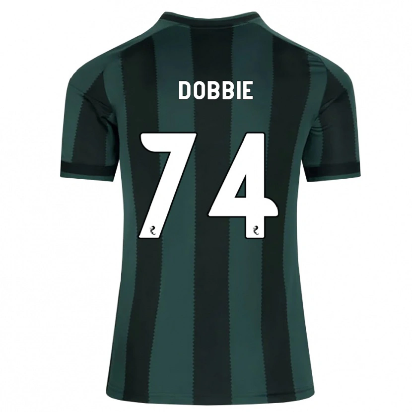 Danxen Dame Lewis Dobbie #74 Mørk Skifergrå Svart Bortetrøye Drakt Trøye 2026/27 Skjorter T-Skjorte