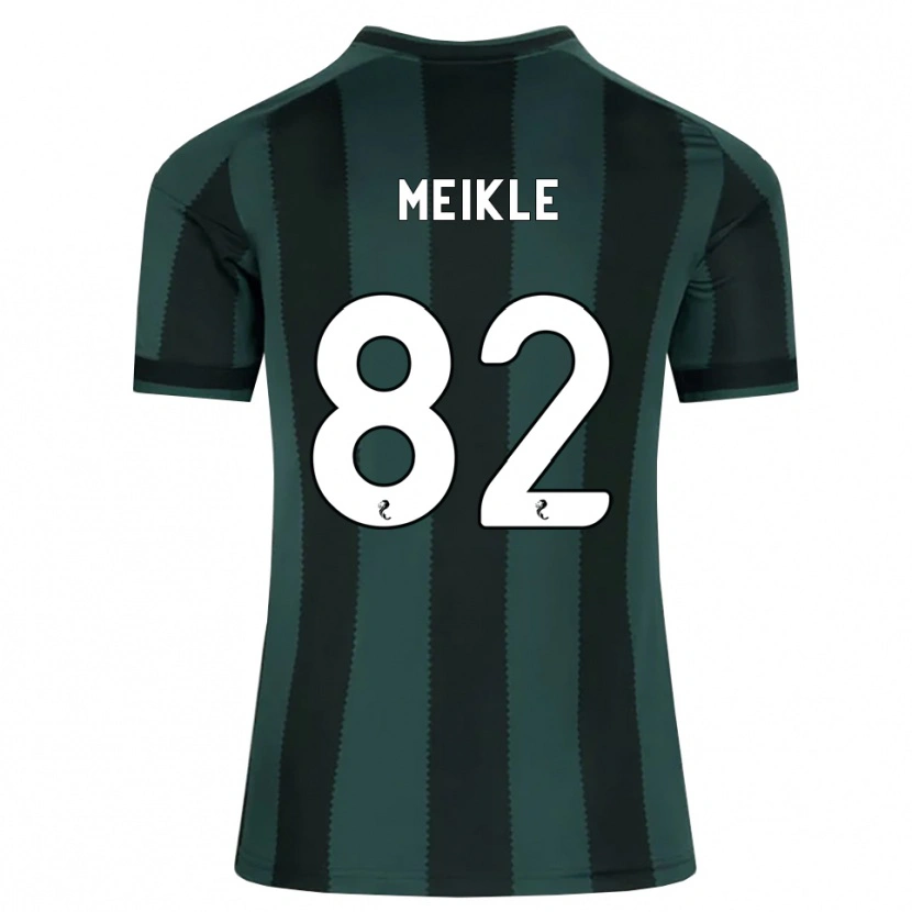 Danxen Dame Jamie Meikle #82 Mørk Skifergrå Svart Bortetrøye Drakt Trøye 2026/27 Skjorter T-Skjorte