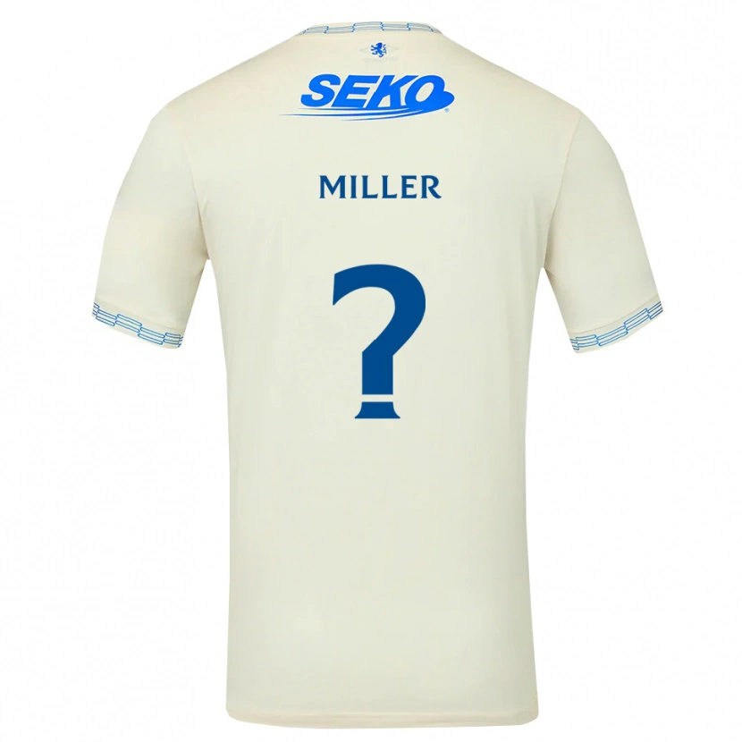 Danxen Dame Charlie Miller #0 Dyp Himmelblå Hvit Bortetrøye Drakt Trøye 2026/27 Skjorter T-Skjorte