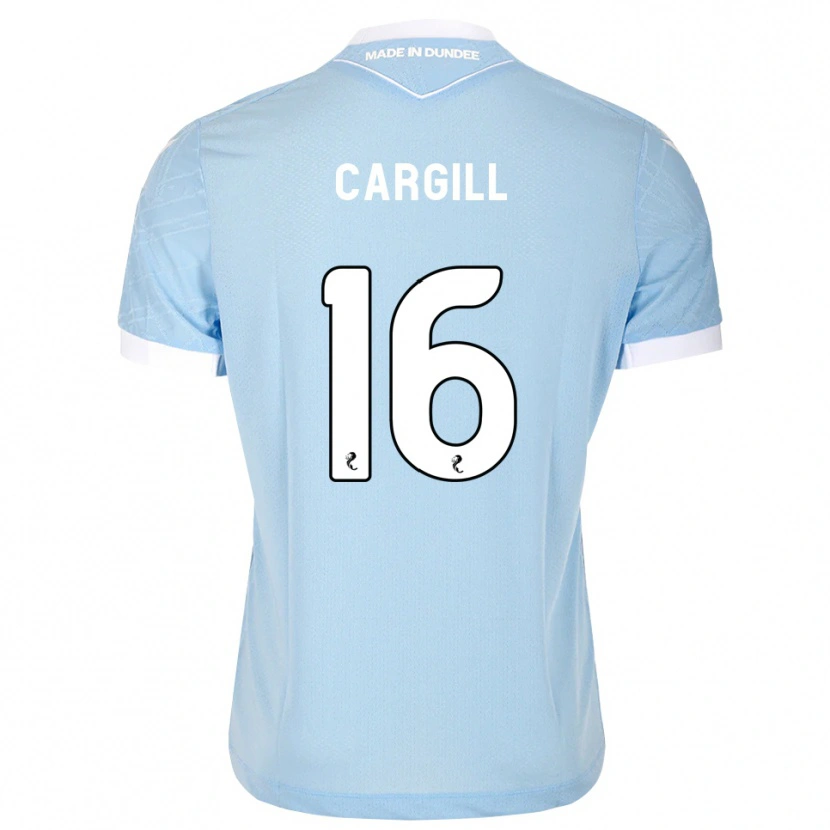 Danxen Dame Rory Cargill #16 Lys Himmelblå Hvit Bortetrøye Drakt Trøye 2026/27 Skjorter T-Skjorte