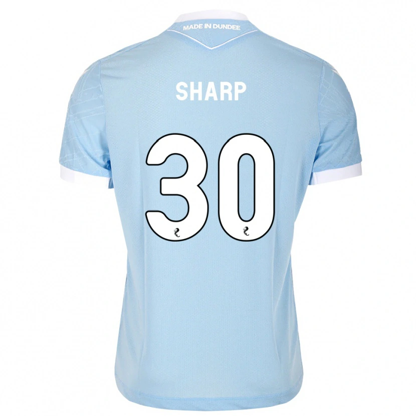 Danxen Dame Harry Sharp #30 Lys Himmelblå Hvit Bortetrøye Drakt Trøye 2026/27 Skjorter T-Skjorte