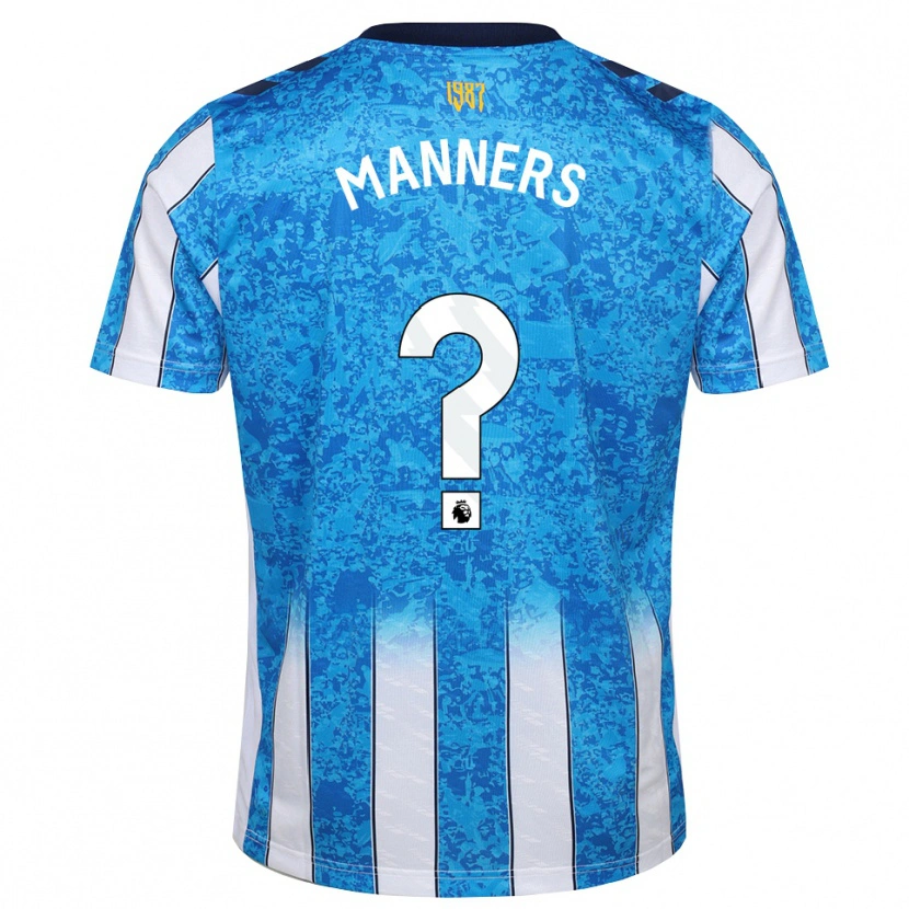 Danxen Barn Charlie Manners #0 Hvit Blå Oransje Hjemmetrøye Drakt Trøye 2026/27 Skjorter T-Skjorte