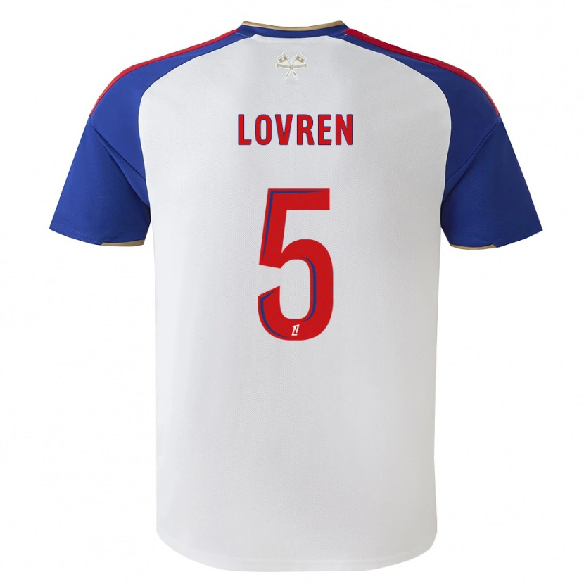 Danxen Barn Dejan Lovren #5 Kongeblå Rød Hvit Hjemmetrøye Drakt Trøye 2026/27 Skjorter T-Skjorte