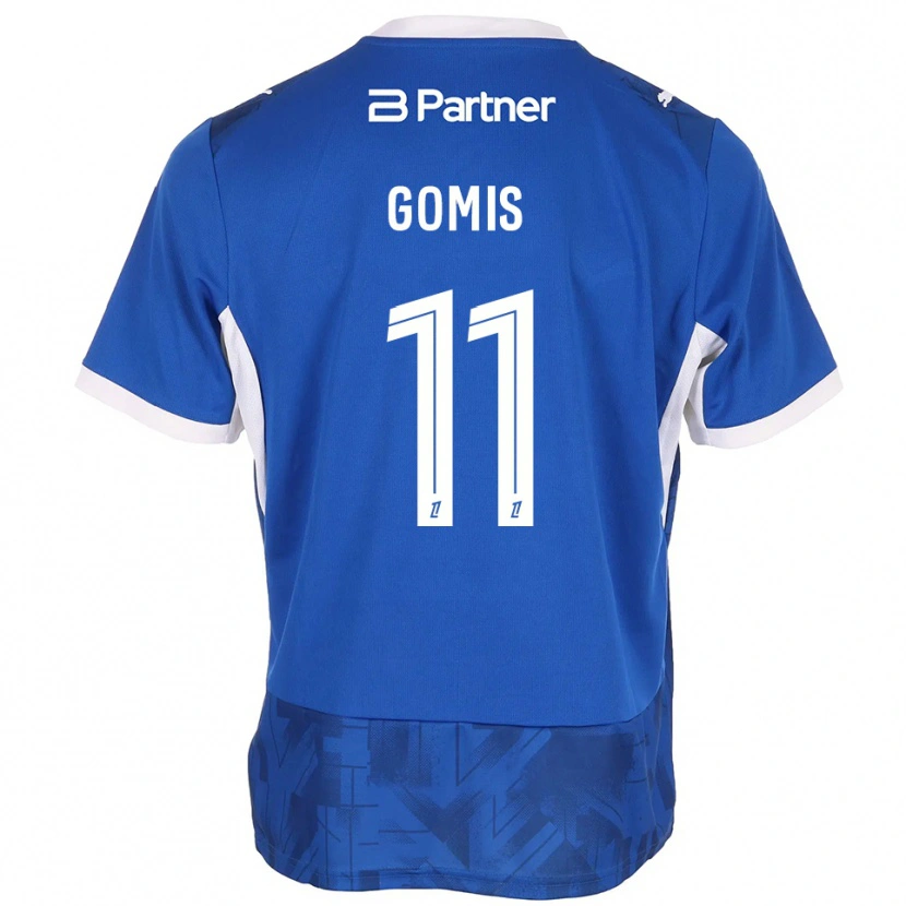 Danxen Barn Iron Gomis #11 Mediumblå Hvit Hjemmetrøye Drakt Trøye 2026/27 Skjorter T-Skjorte
