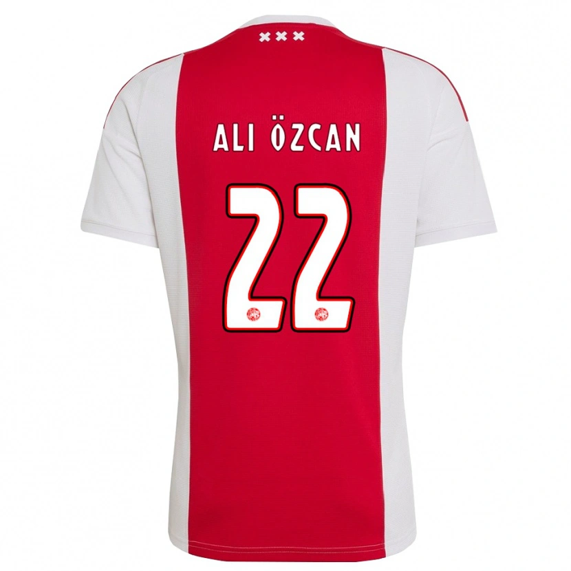 Danxen Barn Akın Ali Özcan #22 Rød Hvit Gul Hjemmetrøye Drakt Trøye 2026/27 Skjorter T-Skjorte