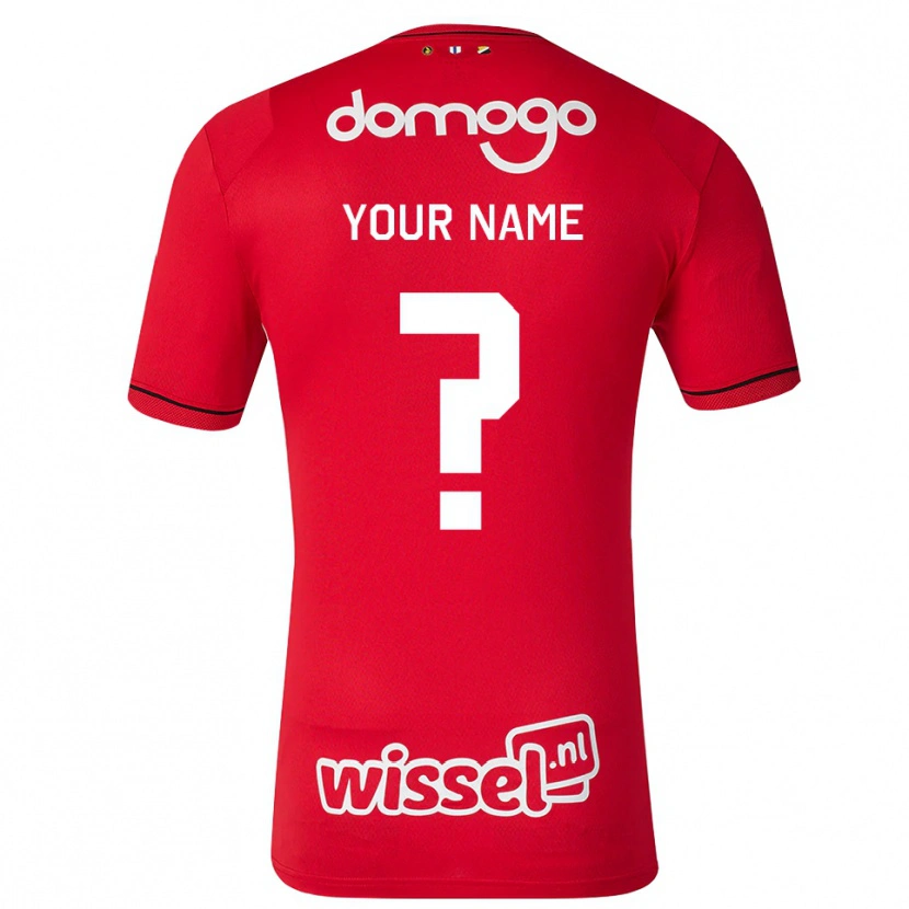 Danxen Barn Navnet Ditt #0 Rød Hvit Svart Hjemmetrøye Drakt Trøye 2026/27 Skjorter T-Skjorte