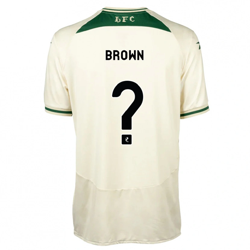 Danxen Barn Fraser Brown #0 Hvit Skogsgrønn Bortetrøye Drakt Trøye 2026/27 Skjorter T-Skjorte