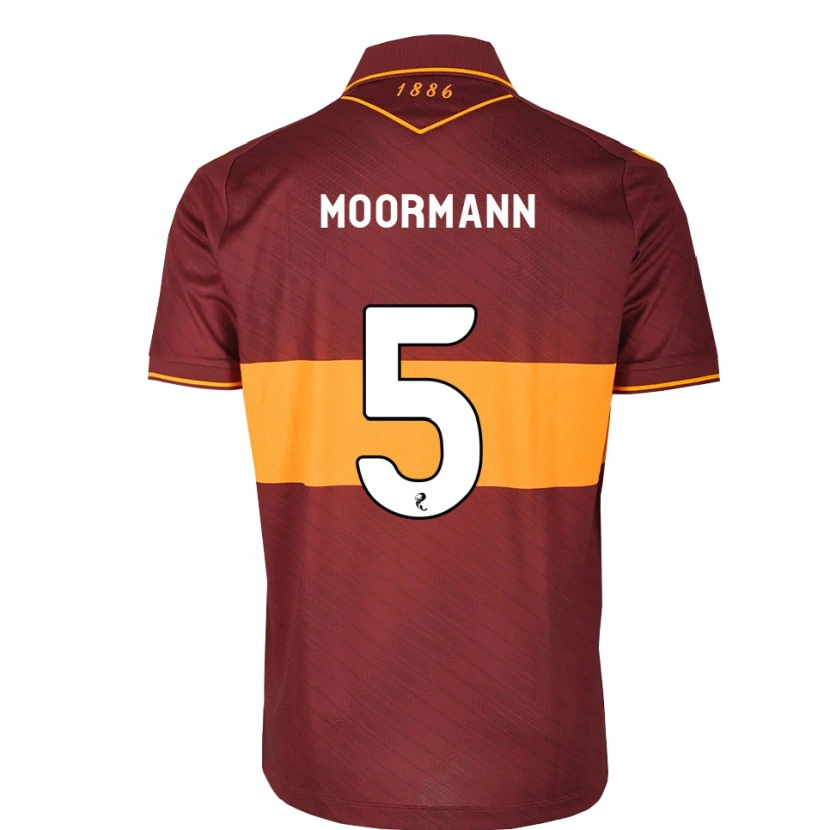 Danxen Barn Martin Moormann #5 Oransje Brun Bortetrøye Drakt Trøye 2026/27 Skjorter T-Skjorte