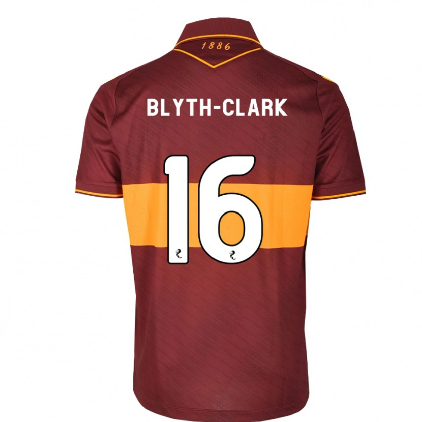 Danxen Barn Mason Blyth-Clark #16 Oransje Brun Bortetrøye Drakt Trøye 2026/27 Skjorter T-Skjorte