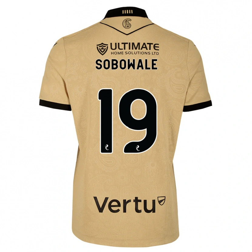 Danxen Barn Tunmise Sobowale #19 Burlywood Svart Bortetrøye Drakt Trøye 2026/27 Skjorter T-Skjorte