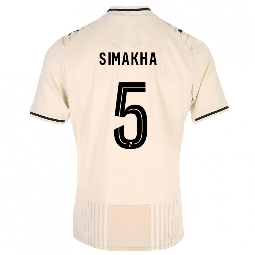 Danxen Barn Lassana Simakha #5 Oldlace Svart Antiquewhite Bortetrøye Drakt Trøye 2026/27 Skjorter T-Skjorte