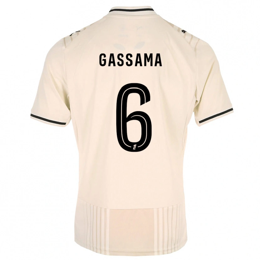 Danxen Barn Karamady Gassama #6 Oldlace Svart Antiquewhite Bortetrøye Drakt Trøye 2026/27 Skjorter T-Skjorte