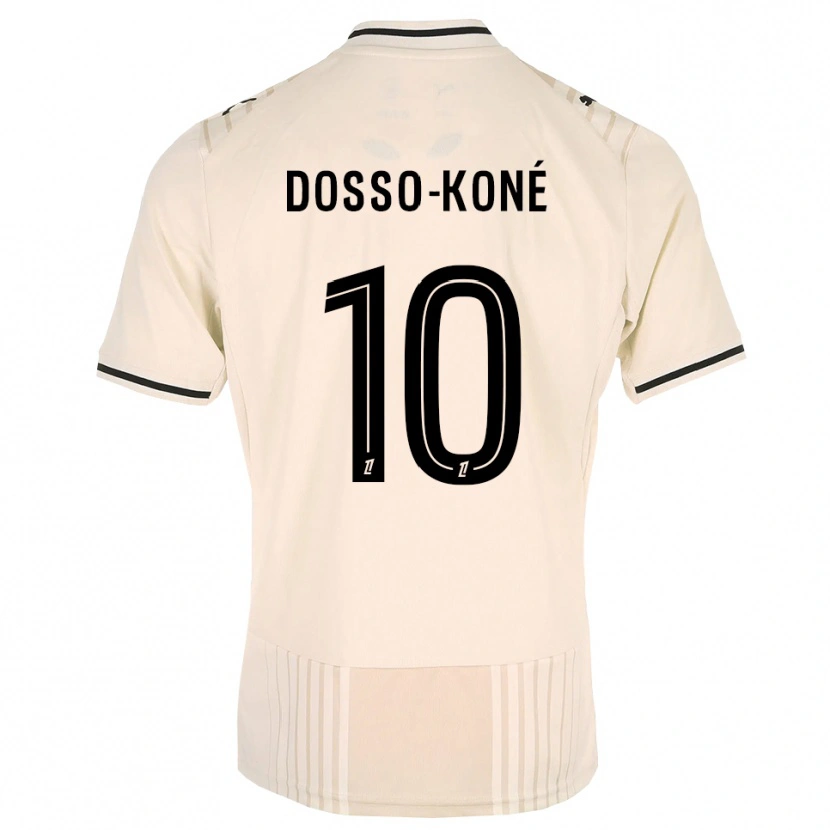 Danxen Barn Namory Dosso-Koné #10 Oldlace Svart Antiquewhite Bortetrøye Drakt Trøye 2026/27 Skjorter T-Skjorte