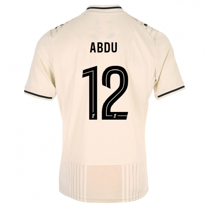 Danxen Barn Abdu Conté #12 Oldlace Svart Antiquewhite Bortetrøye Drakt Trøye 2026/27 Skjorter T-Skjorte