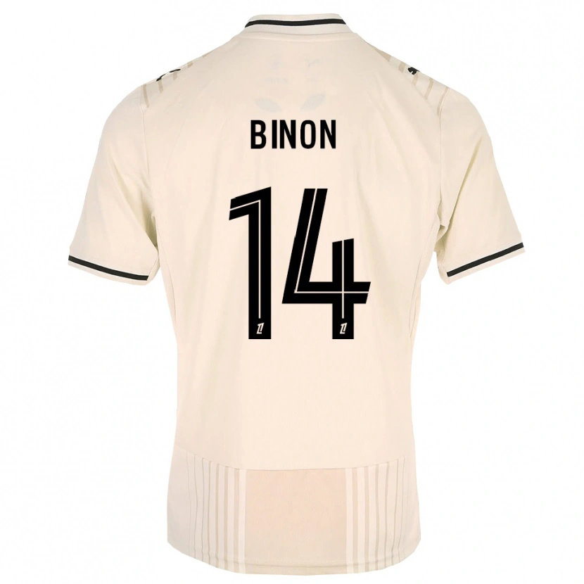 Danxen Barn Théo Binon #14 Oldlace Svart Antiquewhite Bortetrøye Drakt Trøye 2026/27 Skjorter T-Skjorte