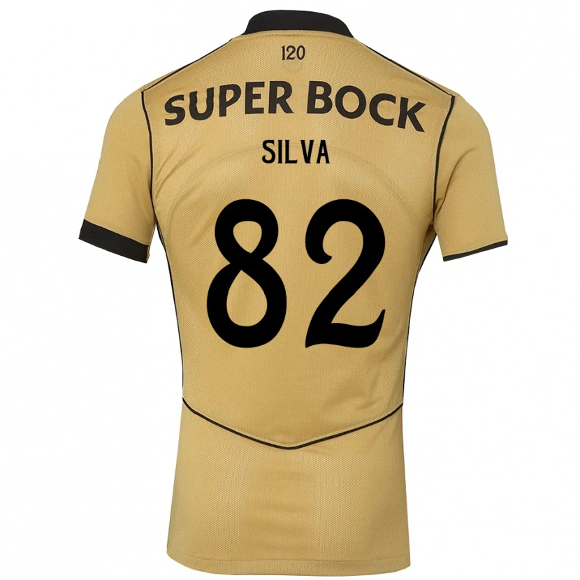 Danxen Barn Gabriel Silva #82 Gylden Kornblomst Svart Bortetrøye Drakt Trøye 2026/27 Skjorter T-Skjorte