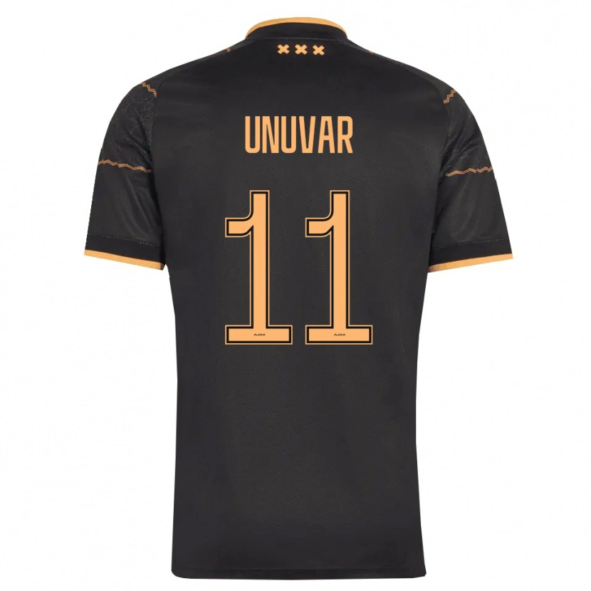 Danxen Barn Naci Unuvar #11 Svart Oransje Bortetrøye Drakt Trøye 2026/27 Skjorter T-Skjorte