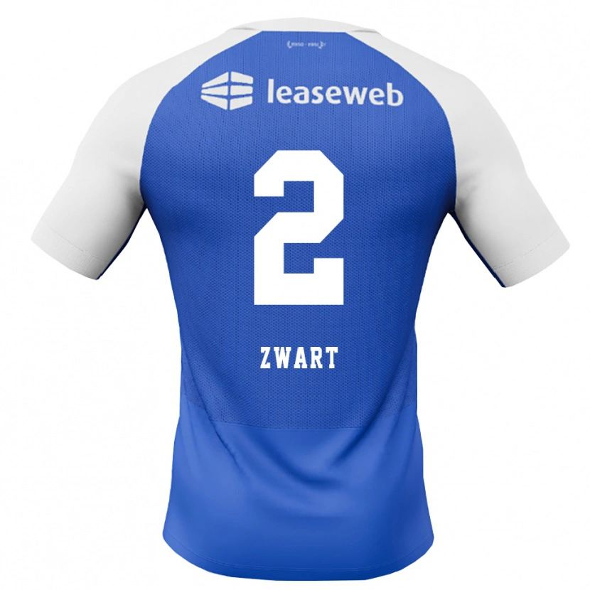 Danxen Barn Jesper Zwart #2 Blå Dodger Rød Hvit Bortetrøye Drakt Trøye 2026/27 Skjorter T-Skjorte