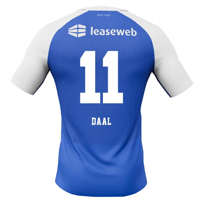 Danxen Barn Ro-Zangelo Daal #11 Blå Dodger Rød Hvit Bortetrøye Drakt Trøye 2026/27 Skjorter T-Skjorte