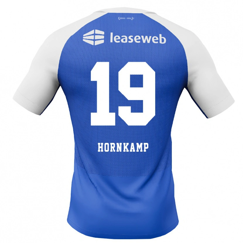 Danxen Barn Jizz Hornkamp #19 Blå Dodger Rød Hvit Bortetrøye Drakt Trøye 2026/27 Skjorter T-Skjorte