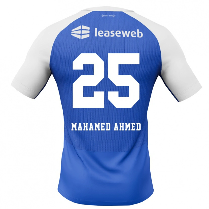 Danxen Barn Nuur Mahamed Ahmed #25 Blå Dodger Rød Hvit Bortetrøye Drakt Trøye 2026/27 Skjorter T-Skjorte