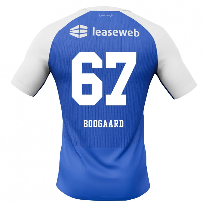 Danxen Barn Kasper Boogaard #67 Blå Dodger Rød Hvit Bortetrøye Drakt Trøye 2026/27 Skjorter T-Skjorte