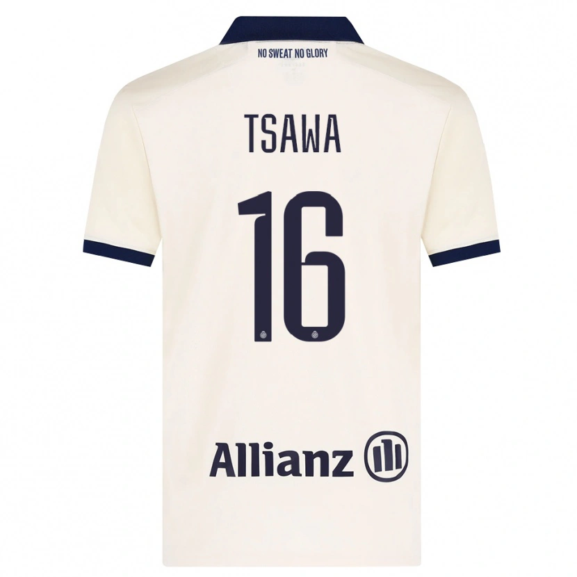 Danxen Barn Cheveyo Tsawa #16 Beige Svart Bortetrøye Drakt Trøye 2026/27 Skjorter T-Skjorte