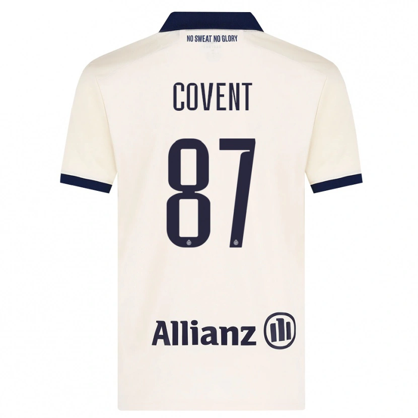 Danxen Barn Jorijn Covent #87 Beige Svart Bortetrøye Drakt Trøye 2026/27 Skjorter T-Skjorte