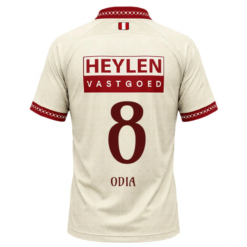 Danxen Barn Dre Odia #8 Beige Rød Bortetrøye Drakt Trøye 2026/27 Skjorter T-Skjorte
