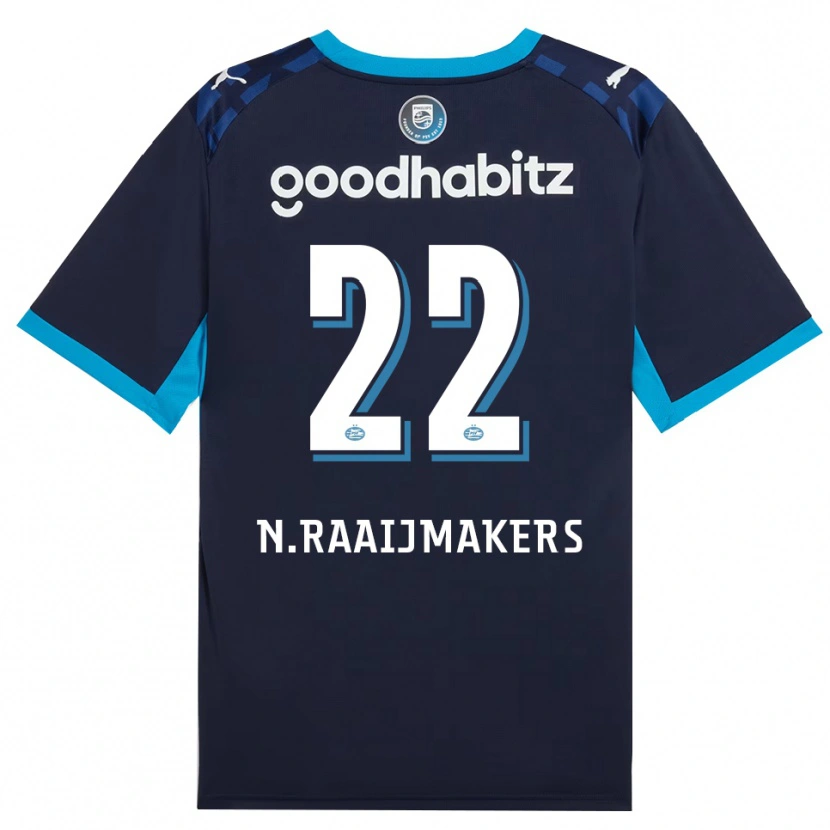 Danxen Barn Niels Raaijmakers #22 Blå Dodger Kongeblå Tredje Sett Drakt Trøye 2026/27 Skjorter T-Skjorte