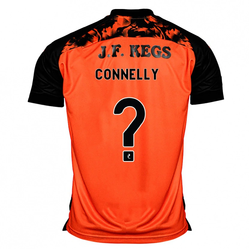 Danxen Mann David Connelly #0 Oransje Svart Hvit Hjemmetrøye Drakt Trøye 2026/27 Skjorter T-Skjorte