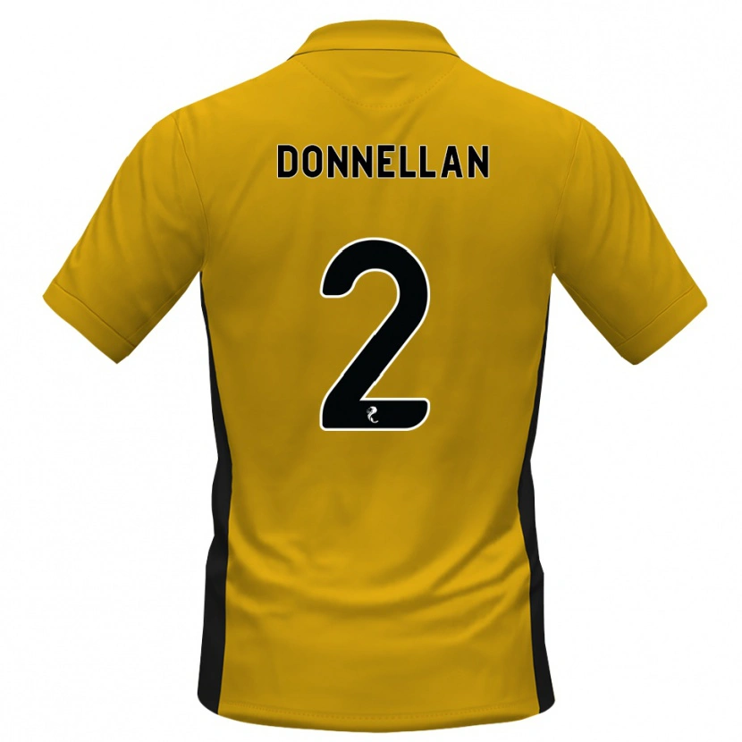 Danxen Mann Shaun Donnellan #2 Oransje Svart Hjemmetrøye Drakt Trøye 2026/27 Skjorter T-Skjorte