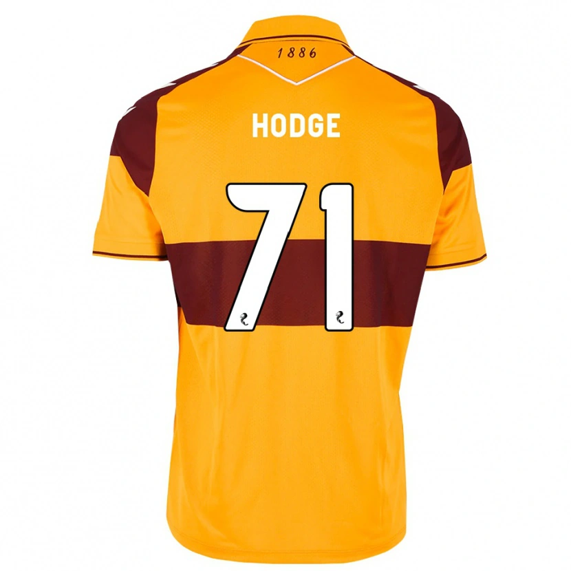 Danxen Mann Joe Hodge #71 Brun Oransje Hjemmetrøye Drakt Trøye 2026/27 Skjorter T-Skjorte