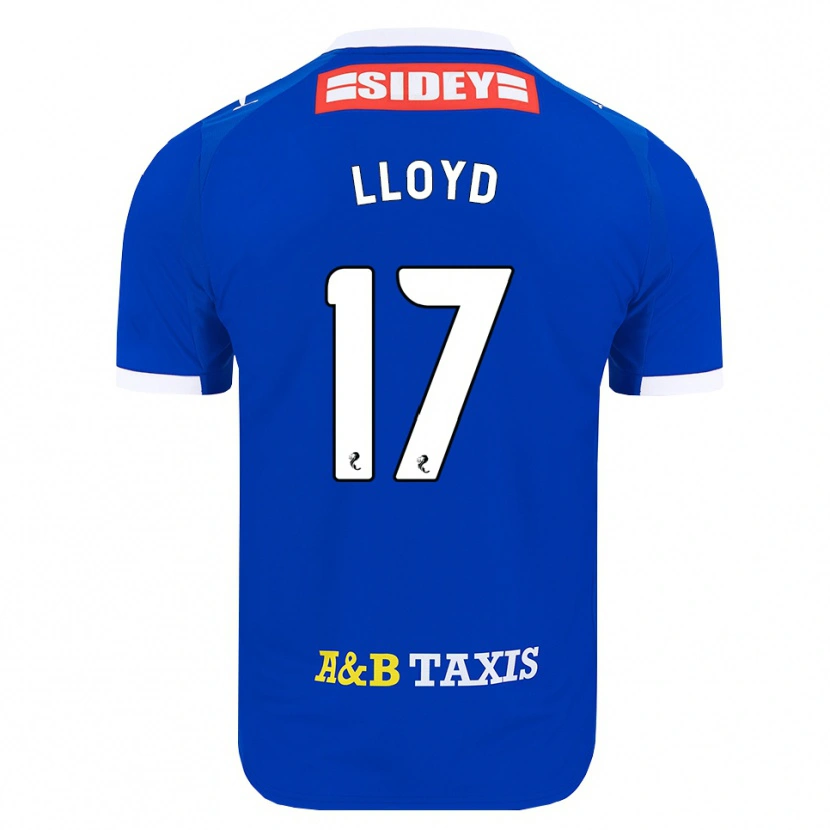 Danxen Mann Louis Lloyd #17 Blå Rød Gul Hjemmetrøye Drakt Trøye 2026/27 Skjorter T-Skjorte