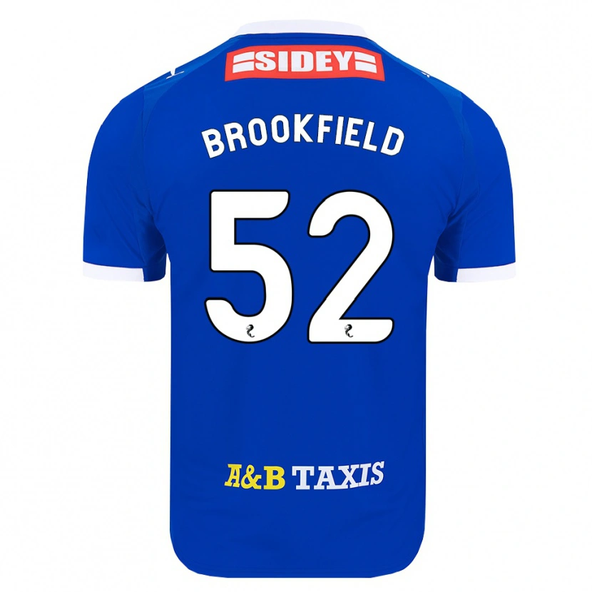 Danxen Mann Arran Brookfield #52 Blå Rød Gul Hjemmetrøye Drakt Trøye 2026/27 Skjorter T-Skjorte