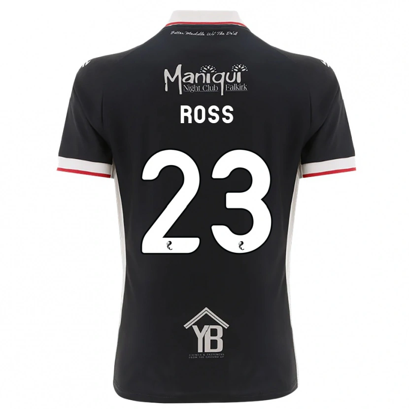 Danxen Mann Ethan Ross #23 Svart Hvit Rød Hjemmetrøye Drakt Trøye 2026/27 Skjorter T-Skjorte