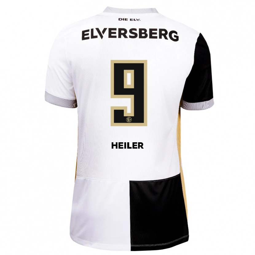 Danxen Mann Luca Heiler #9 Svart Hvit Brun Hjemmetrøye Drakt Trøye 2026/27 Skjorter T-Skjorte
