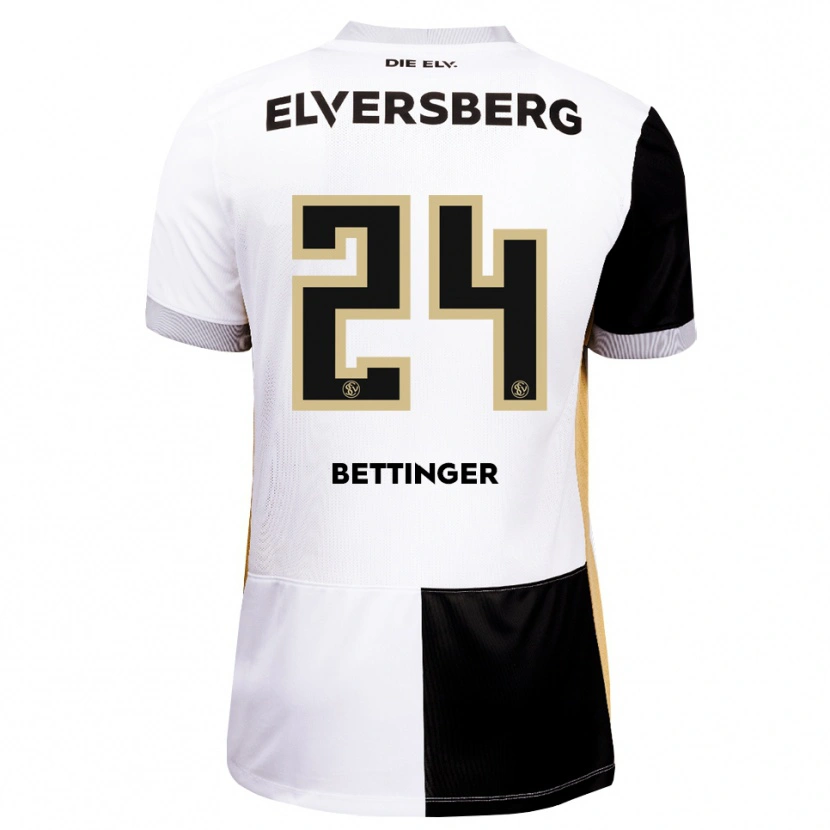 Danxen Mann Pierre Bettinger #24 Svart Hvit Brun Hjemmetrøye Drakt Trøye 2026/27 Skjorter T-Skjorte
