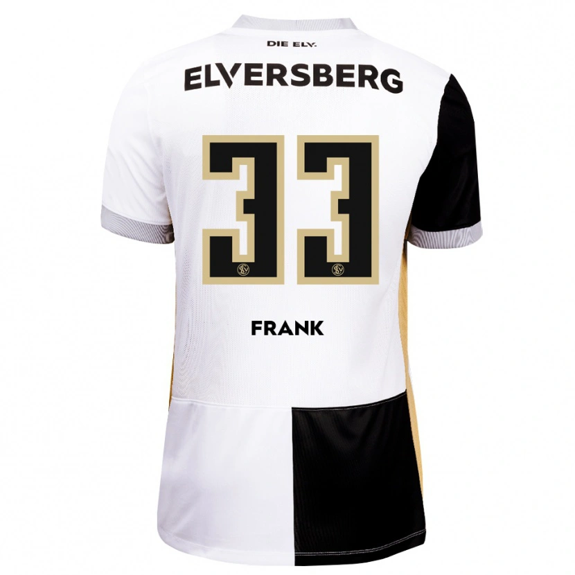 Danxen Mann Ronja Frank #33 Svart Hvit Brun Hjemmetrøye Drakt Trøye 2026/27 Skjorter T-Skjorte