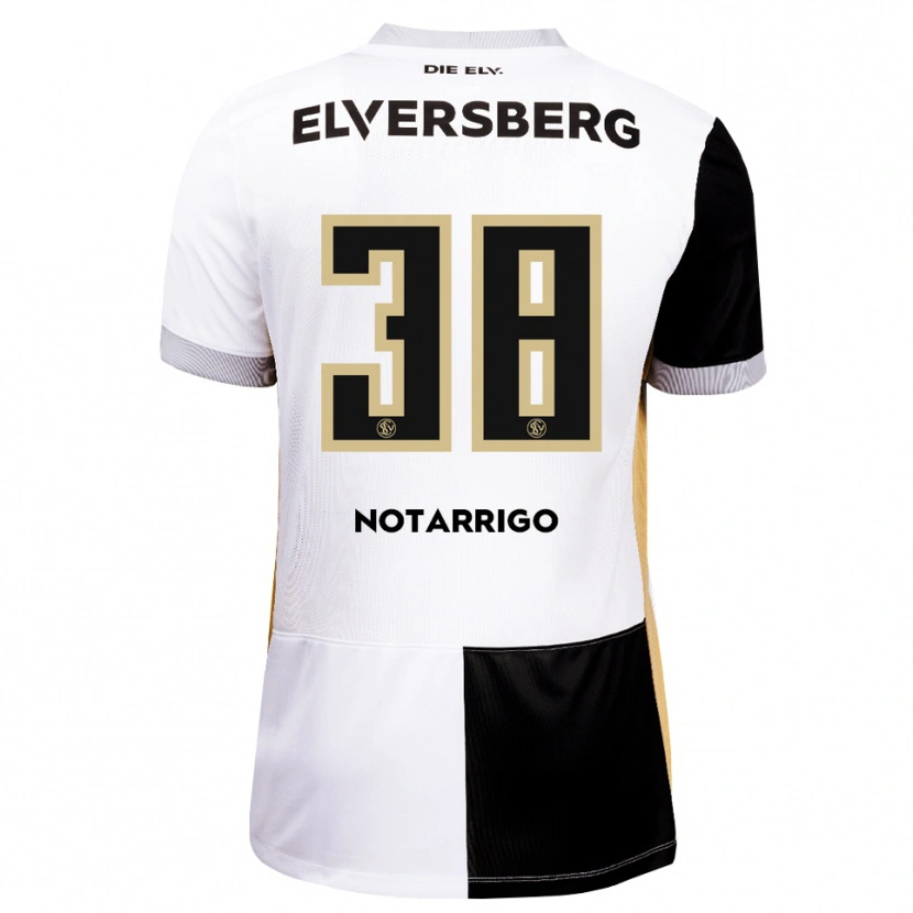 Danxen Mann Tyler Notarrigo #38 Svart Hvit Brun Hjemmetrøye Drakt Trøye 2026/27 Skjorter T-Skjorte