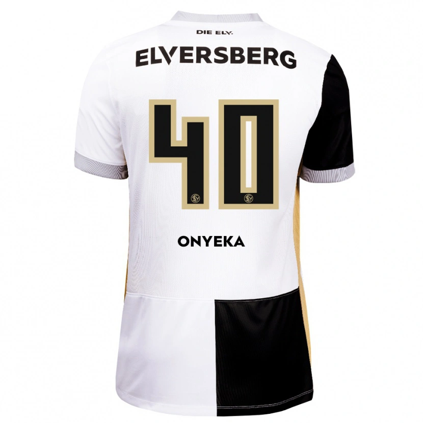 Danxen Mann Francis Onyeka #40 Svart Hvit Brun Hjemmetrøye Drakt Trøye 2026/27 Skjorter T-Skjorte