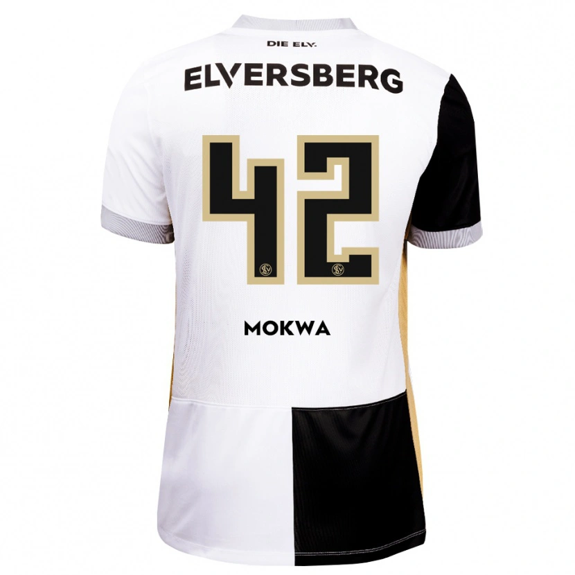 Danxen Mann David Mokwa #42 Svart Hvit Brun Hjemmetrøye Drakt Trøye 2026/27 Skjorter T-Skjorte