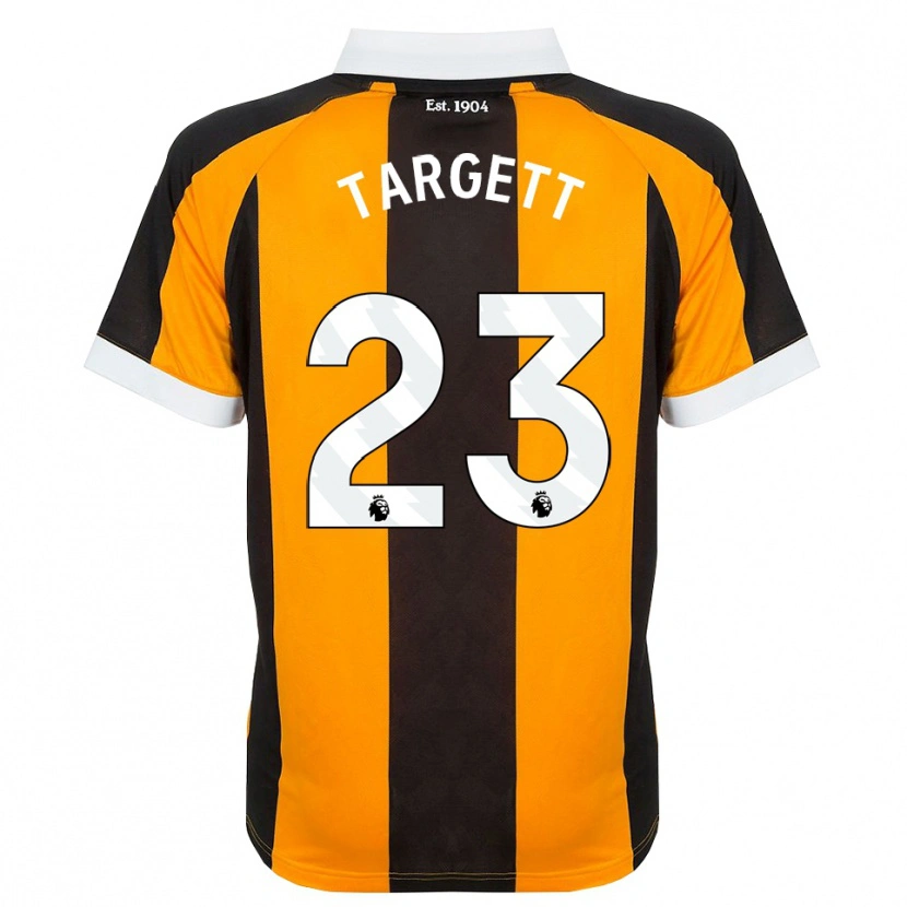 Danxen Mann Matt Targett #23 Oransje Svart Hvit Hjemmetrøye Drakt Trøye 2026/27 Skjorter T-Skjorte