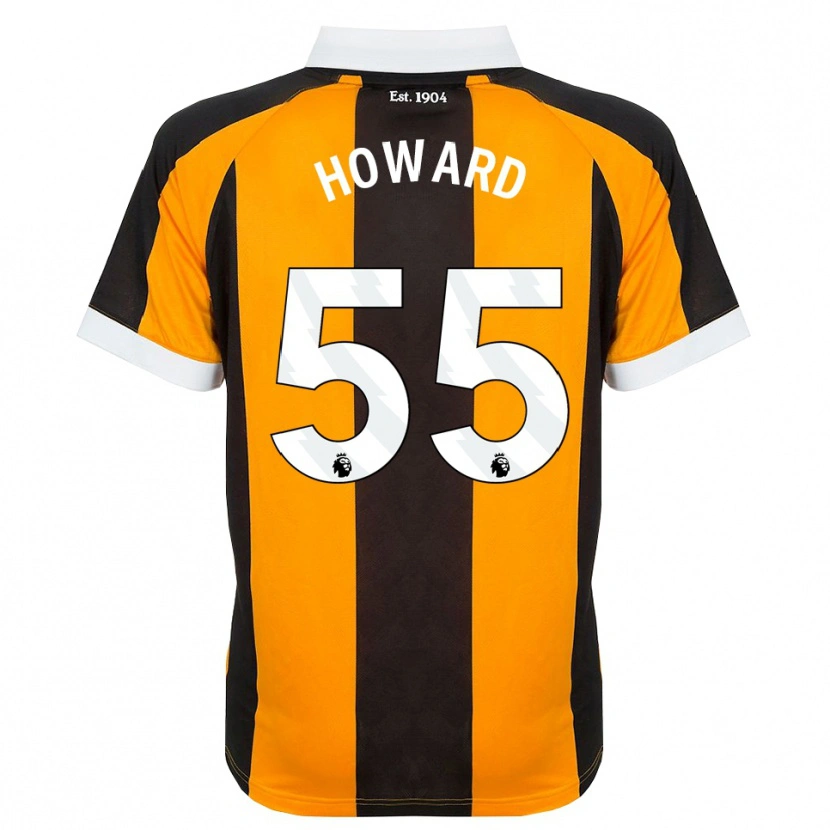Danxen Mann Archie Howard #55 Oransje Svart Hvit Hjemmetrøye Drakt Trøye 2026/27 Skjorter T-Skjorte