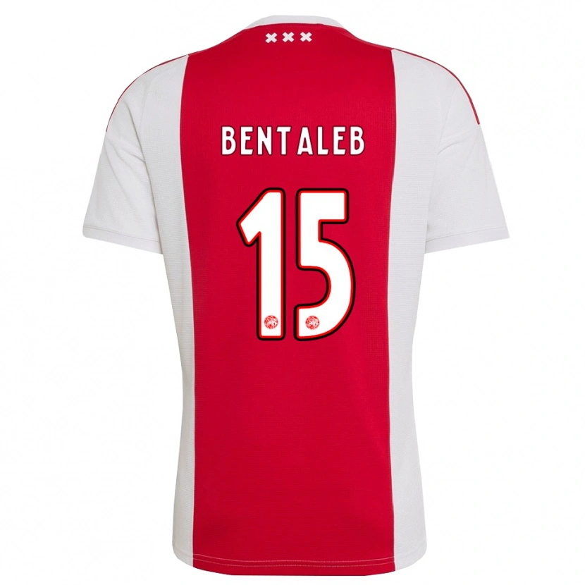 Danxen Mann Marouane Bentaleb #15 Rød Hvit Gul Hjemmetrøye Drakt Trøye 2026/27 Skjorter T-Skjorte