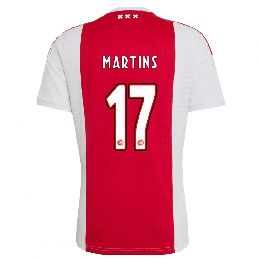 Danxen Mann Lilinho Martins #17 Rød Hvit Gul Hjemmetrøye Drakt Trøye 2026/27 Skjorter T-Skjorte