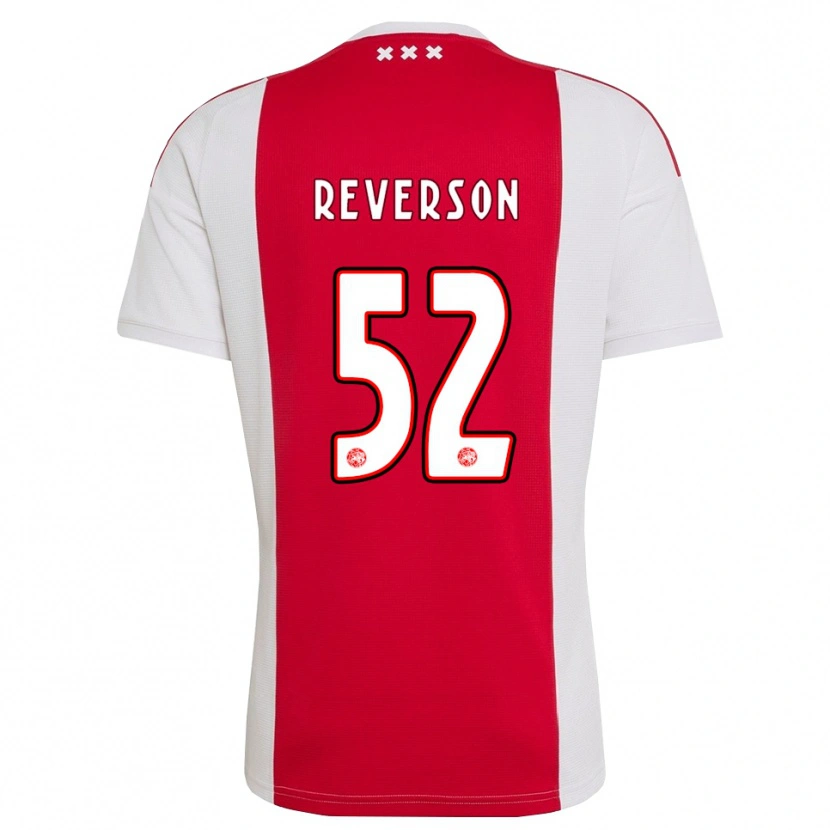Danxen Mann Paul Reverson #52 Rød Hvit Gul Hjemmetrøye Drakt Trøye 2026/27 Skjorter T-Skjorte