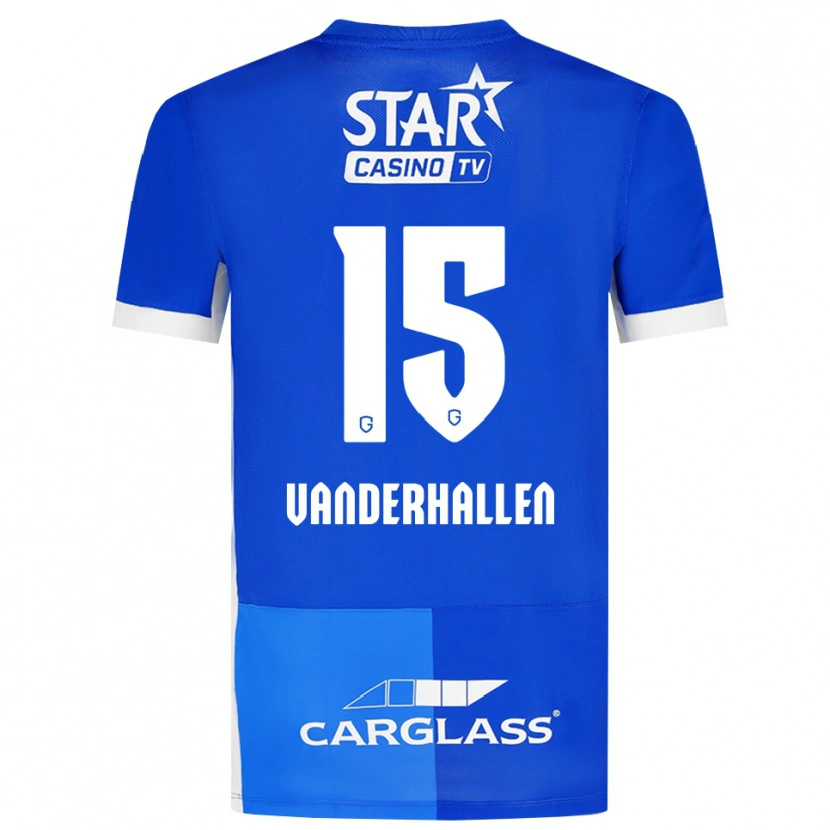 Danxen Mann Yari Vanderhallen #15 Mellomblå Kongeblå Hvit Hjemmetrøye Drakt Trøye 2026/27 Skjorter T-Skjorte