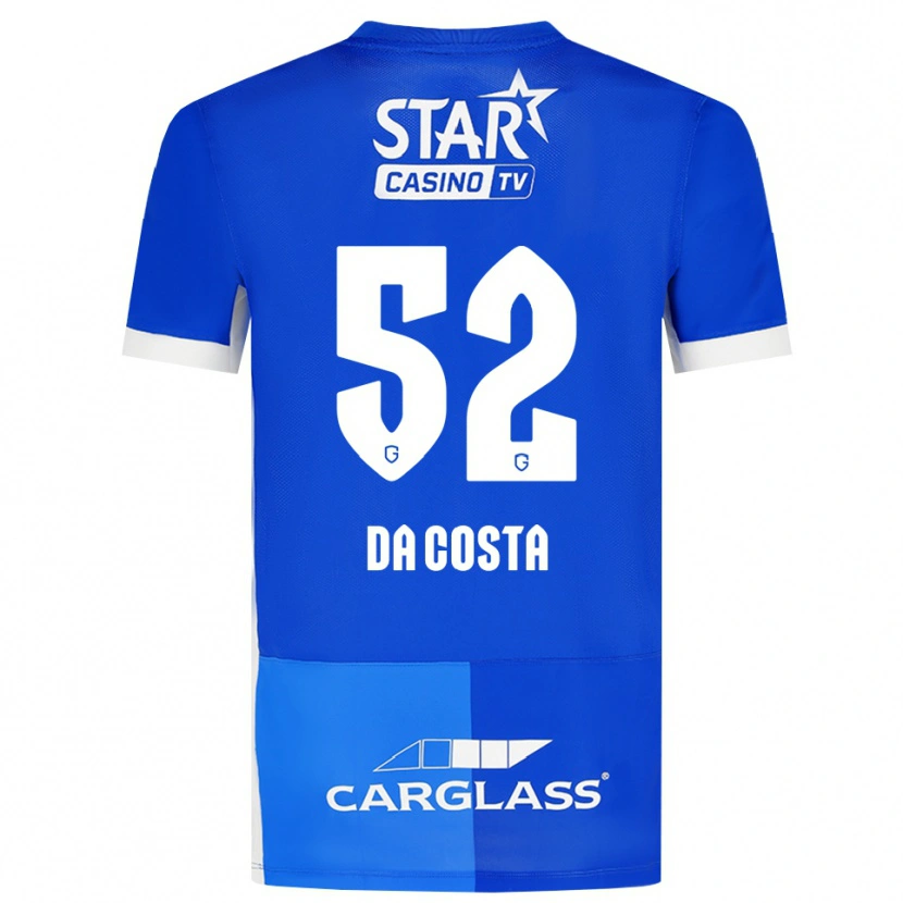 Danxen Mann Wilson Da Costa #52 Mellomblå Kongeblå Hvit Hjemmetrøye Drakt Trøye 2026/27 Skjorter T-Skjorte